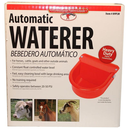 LITTLE GIANT PLASTIC AUTOMATIC LIVESTOCK WATERER
