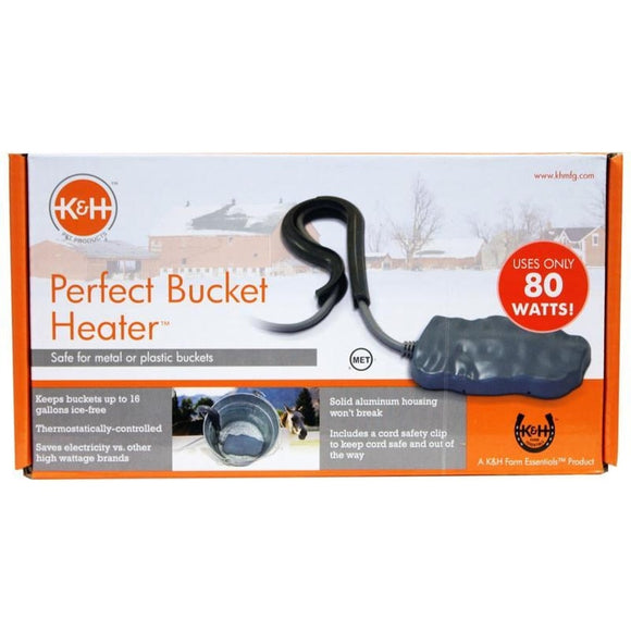 K&H PERFECT BUCKET HEATER W/ CORD CLIP