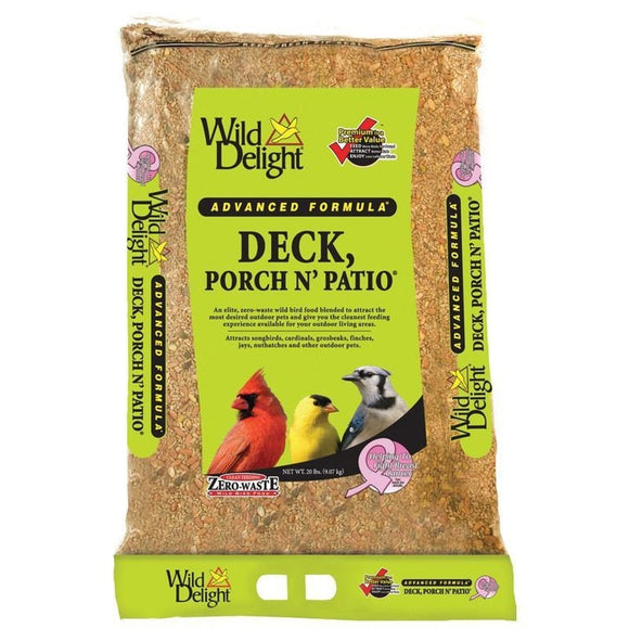 WILD DELIGHT DECK, PORCH N' PATIO WILD BIRD FOOD (20 lb)