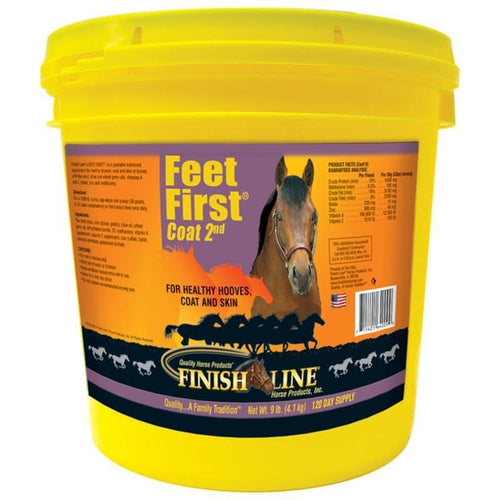 FINISH LINE FEET FIRST HOOF N COAT HORSE SUPPLEMENT