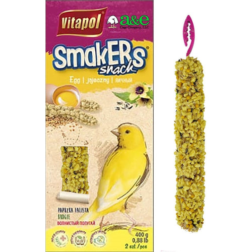 A&E TREAT STICK CANARY TWIN PACK (2 PACK EGG)