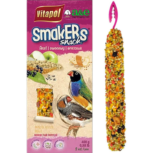 A&E TREAT STICK ZEBRA FINCH TWIN PACK (2 PACK FRUIT)