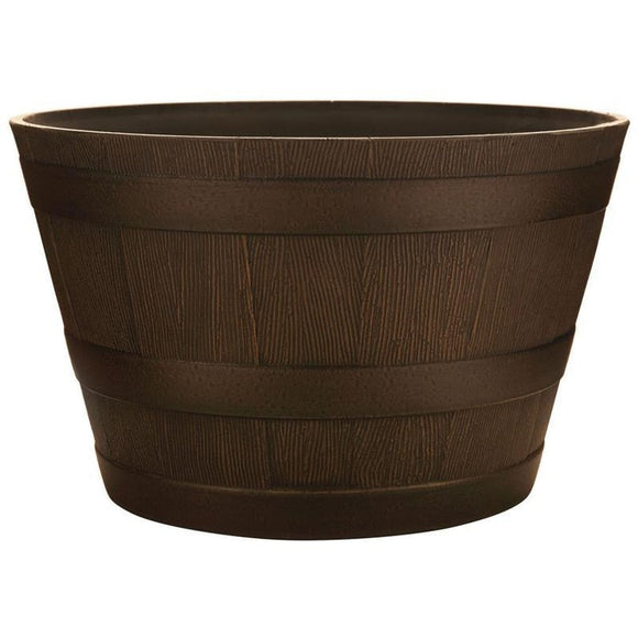 HDR WHISKEY BARREL PLANTER