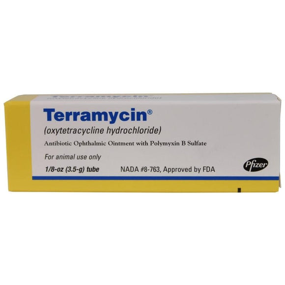 TERRAMYCIN OPTHALMIC OINTMENT (3.5 GM)