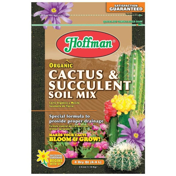 Hoffman Cactus and Succulent Mix (4 Quart)