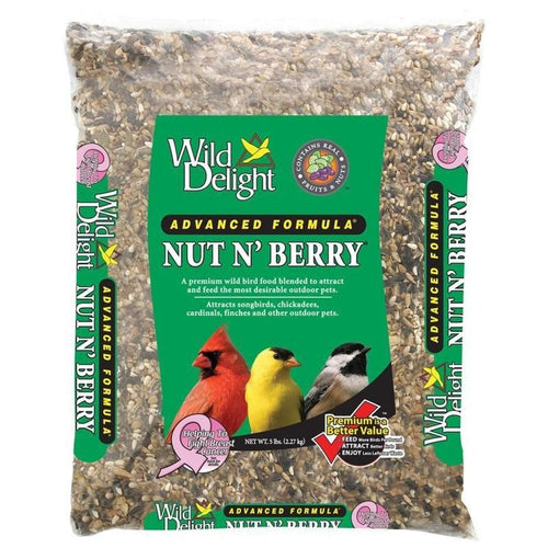 WILD DELIGHT NUT N' BERRY WILD BIRD FOOD (20 lbs)