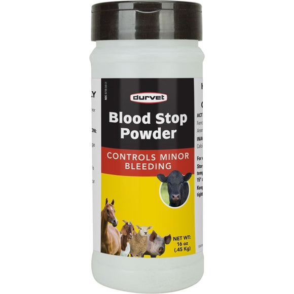 DURVET BLOOD STOP POWDER (16 OZ)