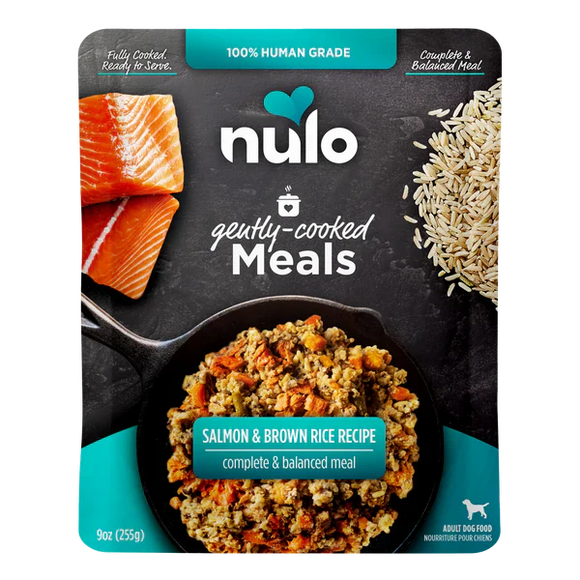 Nulo Gently-Cooked Meals Salmon & Brown Rice Recipe