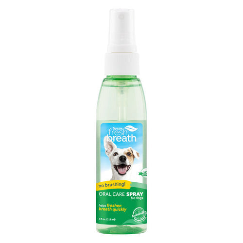 TropiClean Fresh Breath Oral Care Spray for Pets (4 oz)