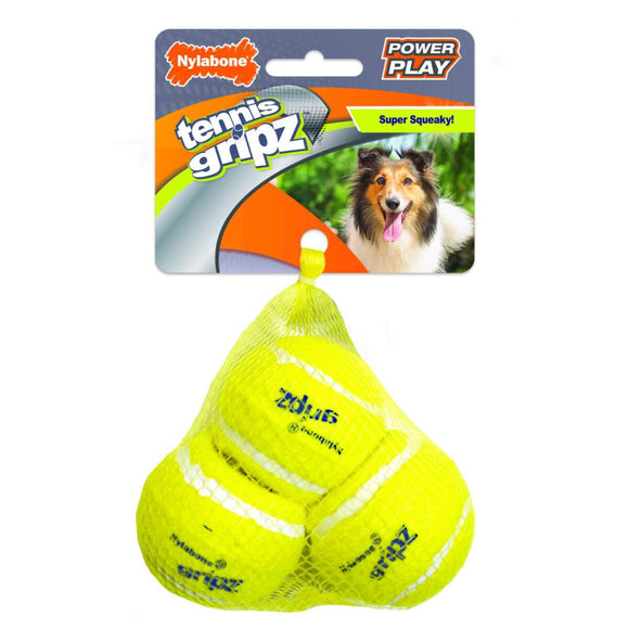 Nylabone Power Play Dog Tennis Ball Gripz