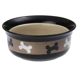 Pet Dish, City Pets Bones, 2-Cup