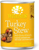 Wellness Natural Turkey Stew with Barley and Carrots Wet Canned Dog Food