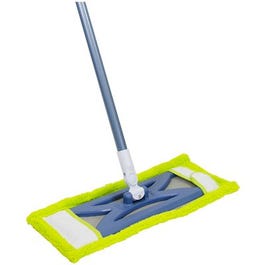 Microfiber Hardwood Floor Mop, Reusable Pad, Wet & Dry