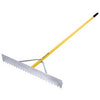 Asphalt Lute Rake, Aluminum, 36-In., 82-In. Handle