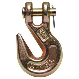 Clevis Grab Hook with Pin, .25-In.