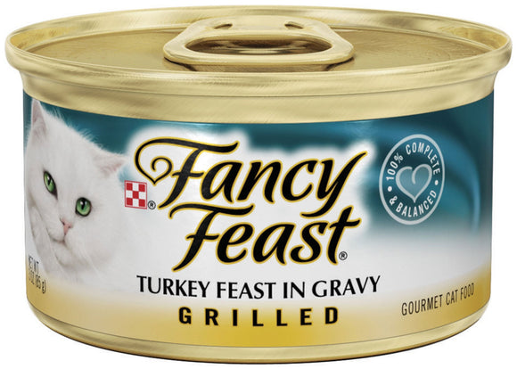 Fancy Feast Grilled Turkey Feast Canned Cat Food