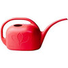 Indoor Watering Can, Red Plastic, 1-Gallon