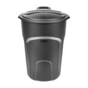 Rubbermaid Roughneck™ Wheeled Trash Can, 32 Gallon Black - Danbury