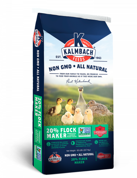 20% Non-GMO Flock Maker™ Crumble Feed (50 Lb.)
