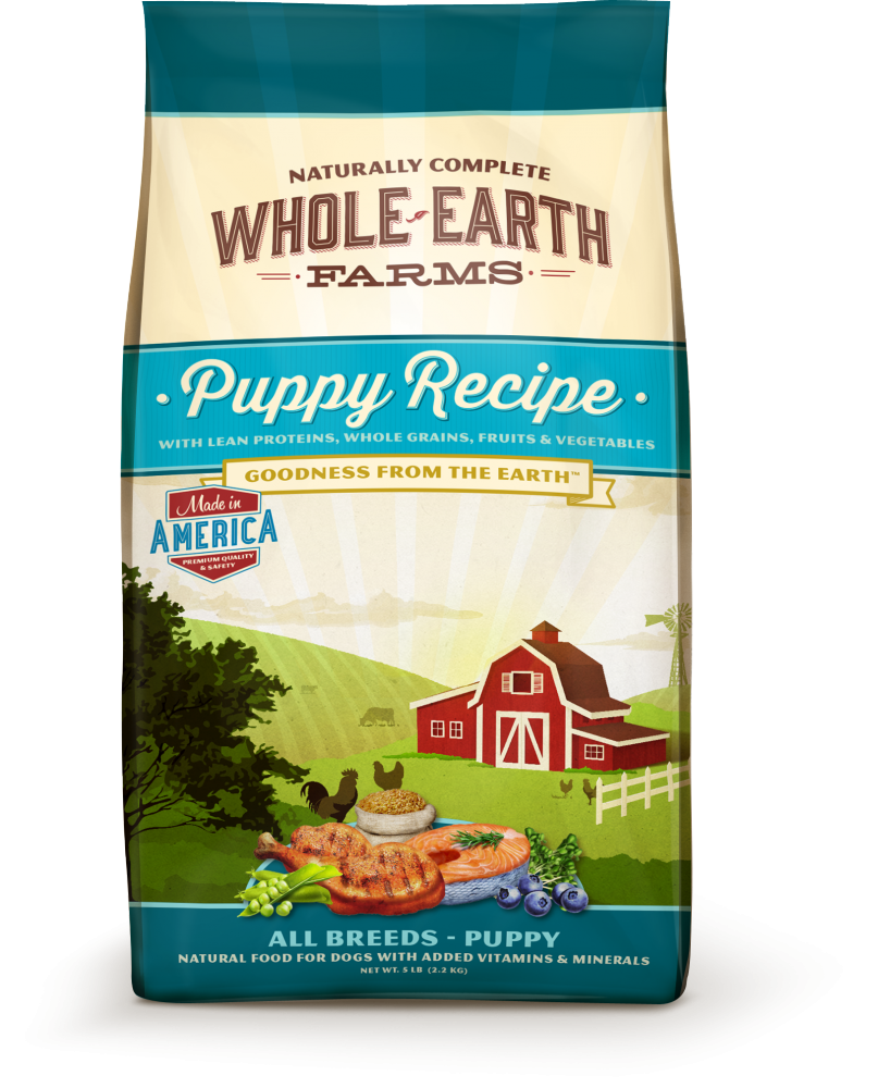 Whole earth sale dog food rating