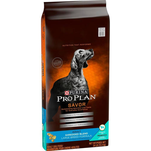 Purina Pro Plan Savor Adult Shredded Blend Large Breed Formula Dry