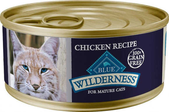 Blue Buffalo Wilderness Chicken Recipe Canned Cat Food