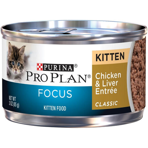 Purina Pro Plan Focus Kitten Classic Chicken and Liver Entree