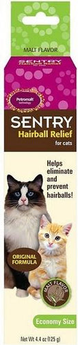 Sentry Malt Flavor Hairball Treatment for Cats