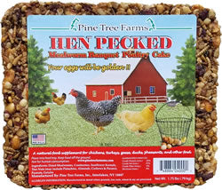 Pine Tree Farms Hen Pecked Mealworm Banquet Poultry Cake (1.75 lbs)