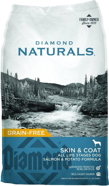 Diamond Naturals Grain Free Skin Coat Formula All Life Stages