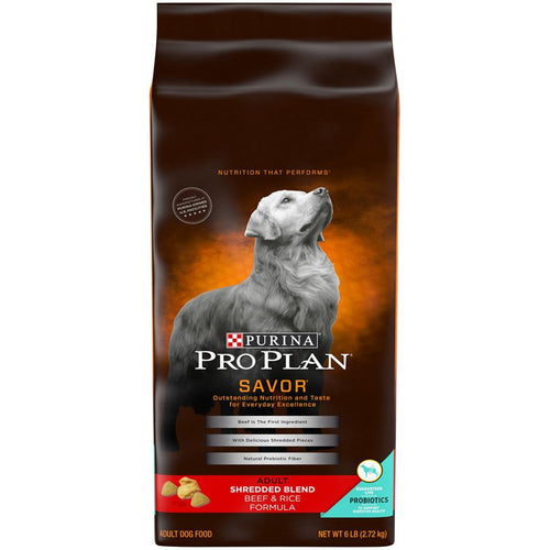 Purina Pro Plan Savor Shredded Blend Beef Rice Formula Adult Dry