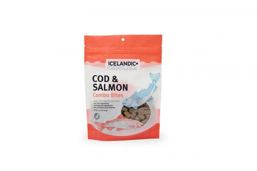 Icelandic+ Cod & Salmon Combo Bites Fish Dog Treats