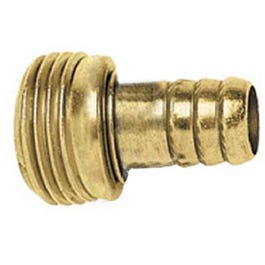 Hose Stem Replacement, 1/2-In. Male, Brass