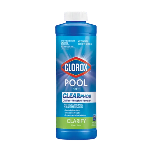 Clorox Pool & Spa Clearphos Clarifier Phosphate Remover (32 Oz)