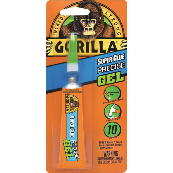 Gorilla 0.53 Oz. Super Glue Precise Gel