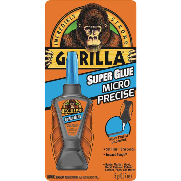 Gorilla 0.17 Oz. Liquid Micro Precise Super Glue