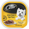 Cesar Classic Loaf Grilled Steak & Eggs Adult Wet Dog Food, 3.5 Oz.