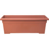 Myers 28 In. Poly Romana Clay Color Flower Box