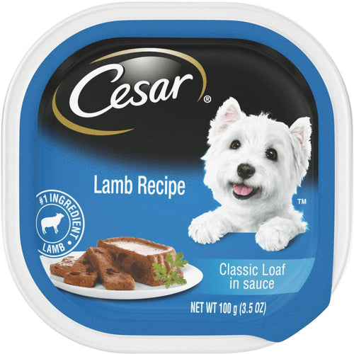 Cesar Classic Loaf Lamb Adult Wet Dog Food, 3.5 Oz.
