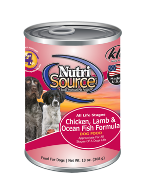 NutriSource® Chicken, Lamb & Ocean Fish (13oz)