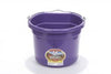Little Giant 8 Quart Flat Back Plastic Bucket (Purple)