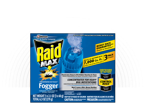 RAID MAX® CONCENTRATED DEEP REACH™ FOGGER