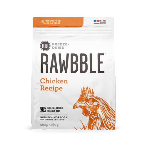 RAWBBLE® FREEZE DRIED DOG FOOD - CHICKEN RECIPE