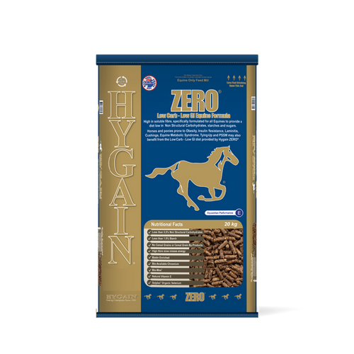 Hygain® Zero® Ultra-Low Starch™ Pelleted Feed