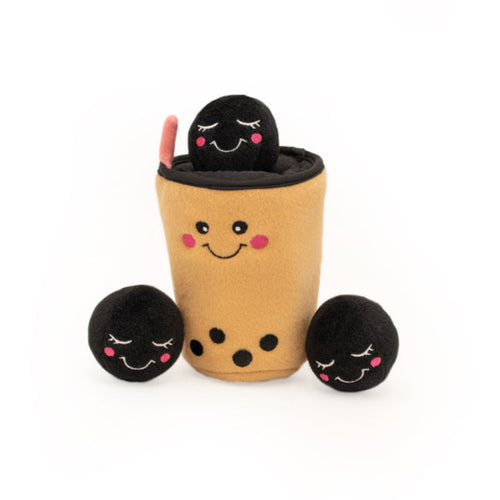 Zippy Burrow® - Boba Milk Tea (Burrow Size: 7.5 x 5 x 5 in)