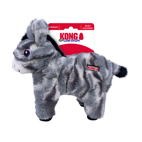 KONG Low Stuff Stripes Donkey (Medium)