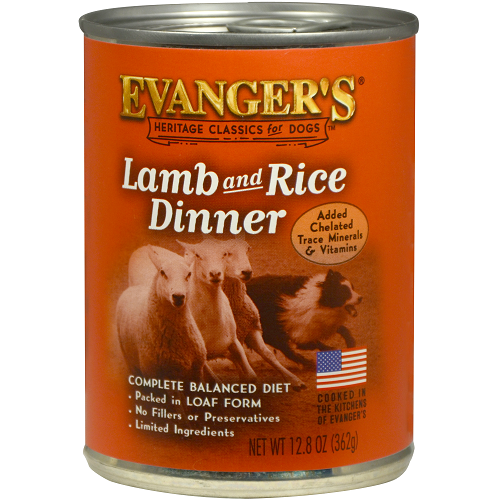 Evanger's Lamb & Rice Dinner (12.5 Oz)