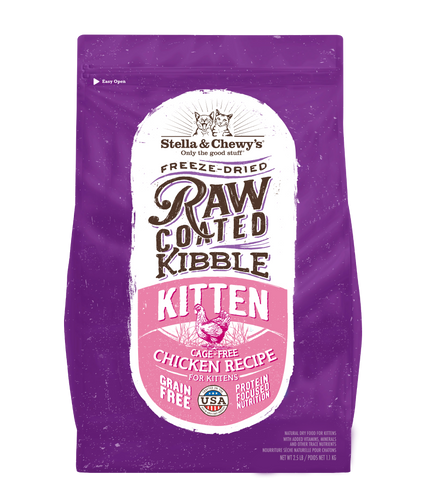 Stella & Chewy's Raw Coated Kitten Cage-Free Chicken Recipe