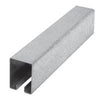 Western Product of Indiana No. 2 Box Rail Track 10 ft. Galvanized