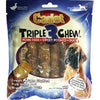 Cadet Pork Hide Triple Chew 6 Pack (Duck/Sweet Potato)